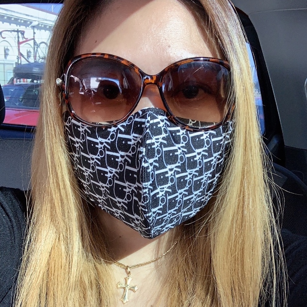 Facemask Cotton fabric - Picture 3 of 3